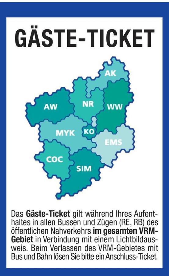 Ferienwohnung Traumpfadblick Rhens Exterior foto